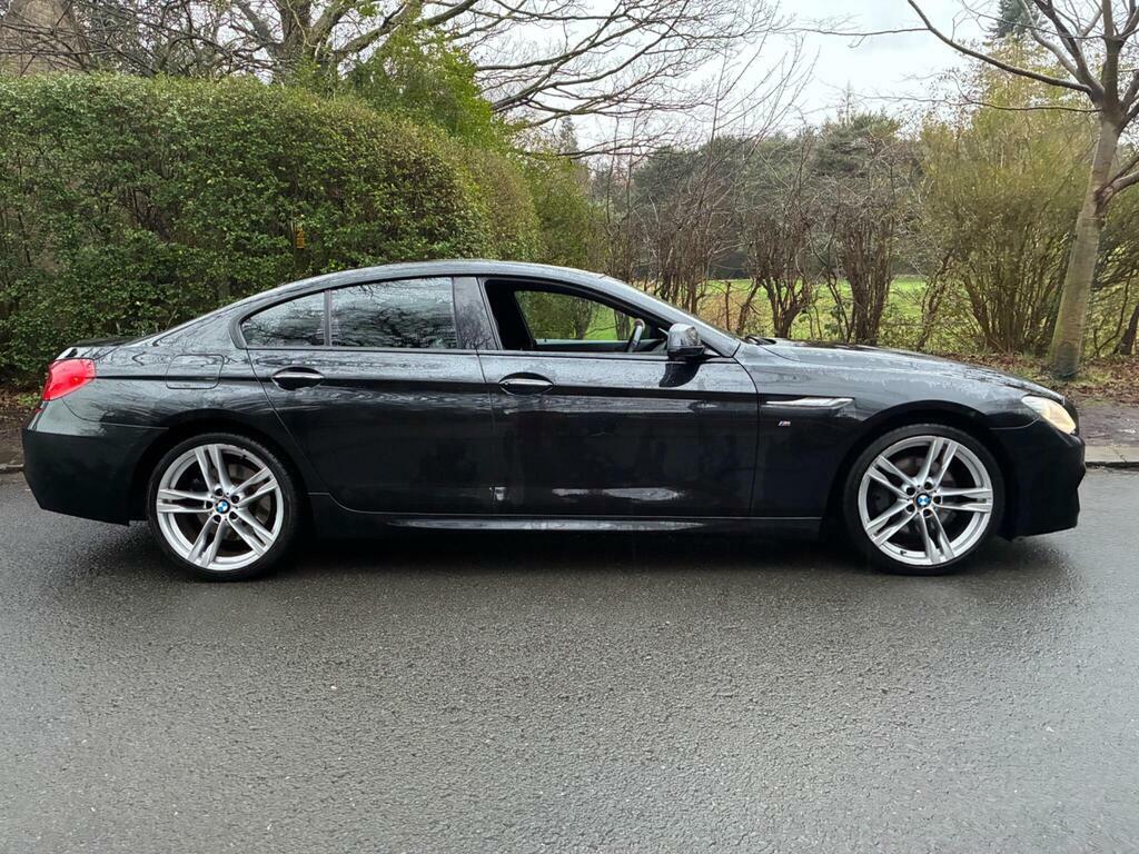 BMW 6 Series Gran Coupe 3.0 640D M Sport Euro 5 S S YP63VKV Black #4