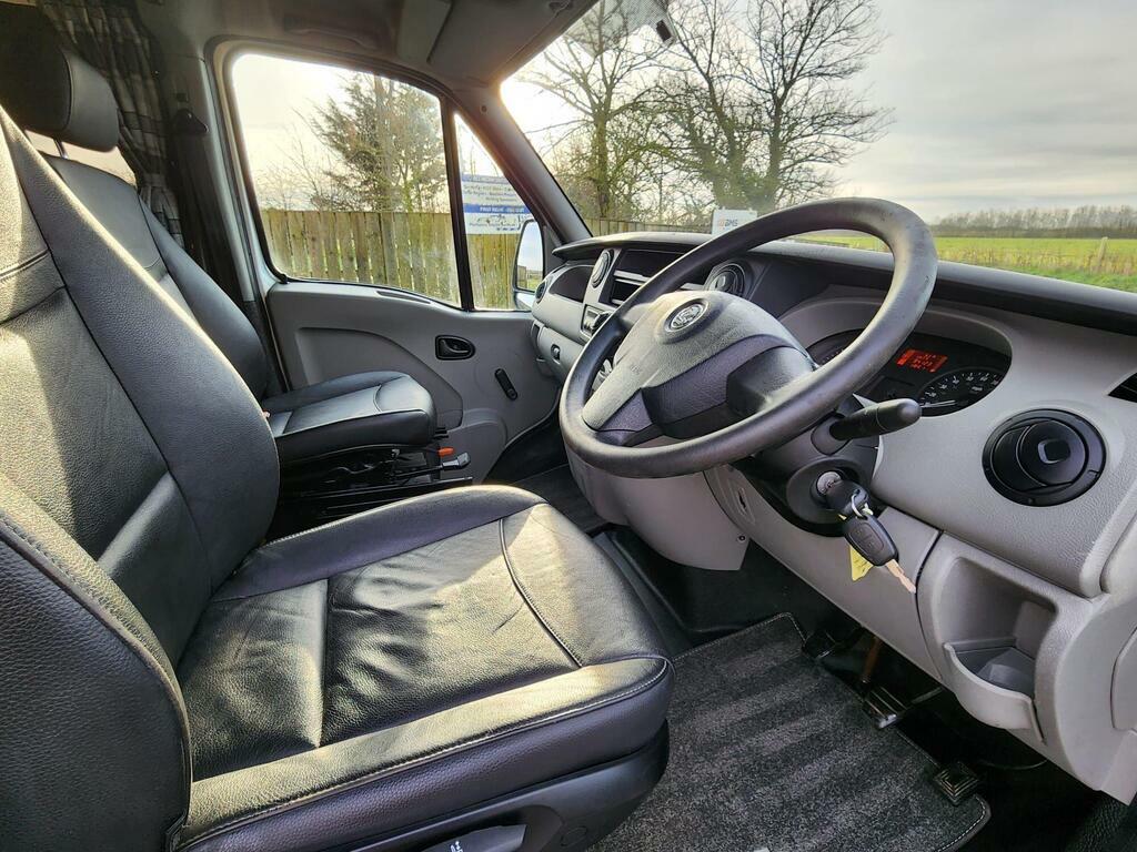 Vauxhall Movano 3500 Cdti 100 Mwb Single Cab Dropside White #9