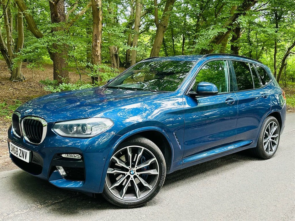 BMW X3 3.0 L Xdrive 30D M Sport 4Wd SM68ZNV Blue #5