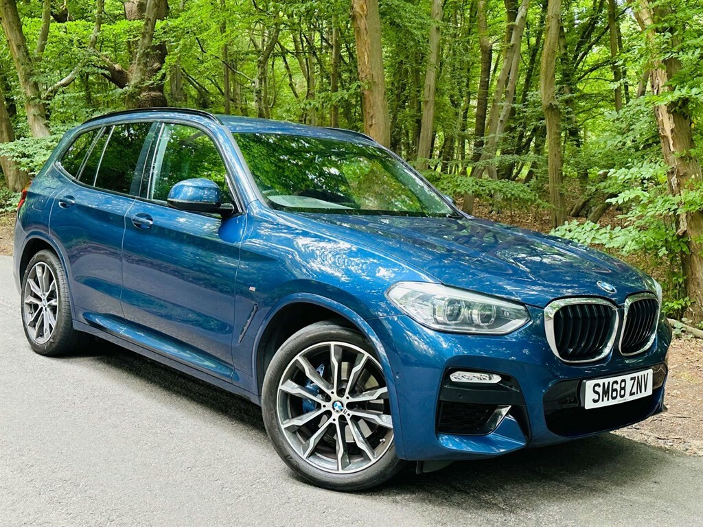 BMW X3 3.0 L Xdrive 30D M Sport 4Wd Blue