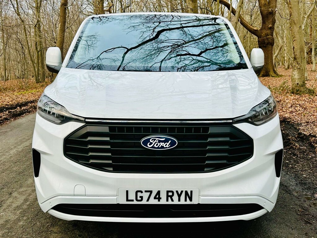 Ford Transit Custom 2.0 L 300 L2 H1 Limited Ecoblue LG74RYN White #3