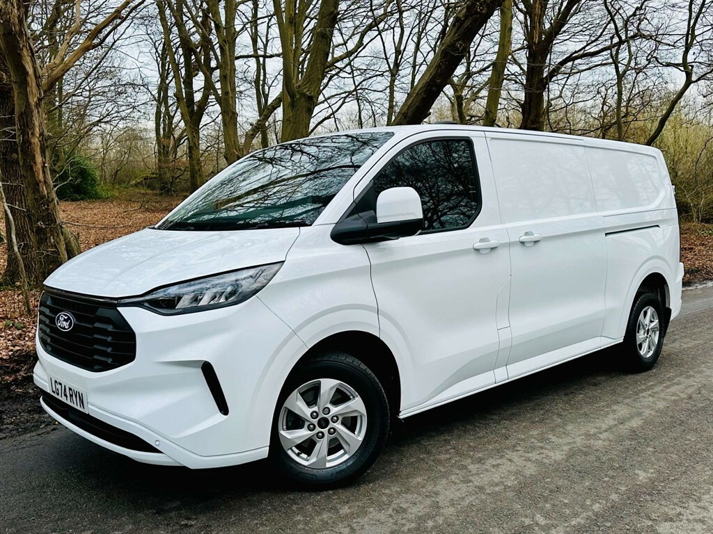 Ford Transit Custom 2.0 L 300 L2 H1 Limited Ecoblue LG74RYN White #5
