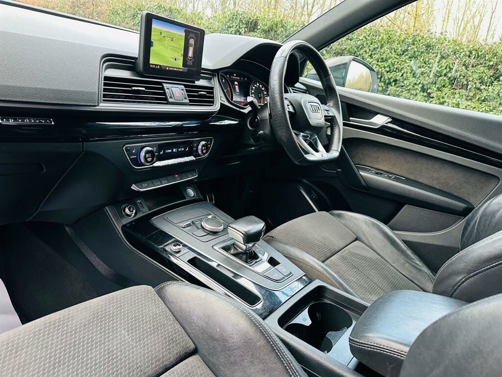 Audi Q5 2.0 L Black Edition 40 Tdi Quattro 4Wd SN69YTS White #6
