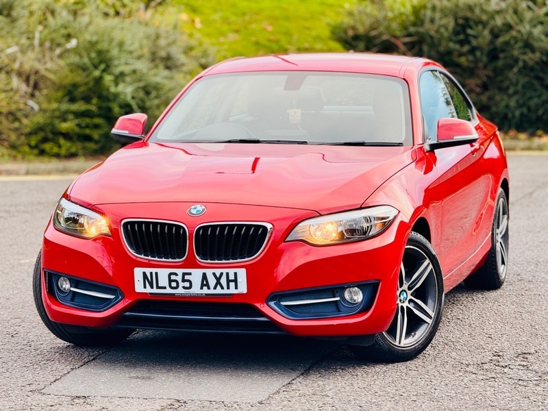 BMW 2 Series 218I Sport Red #2