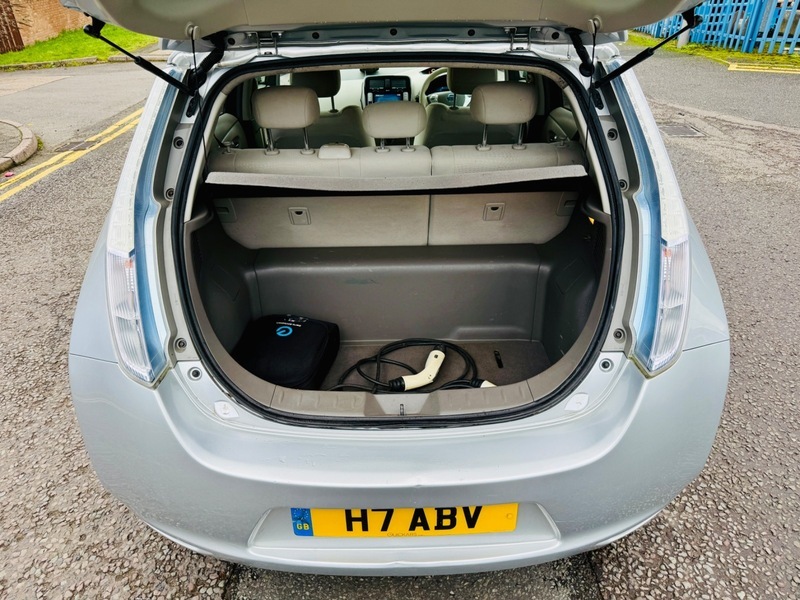 Nissan Leaf Leaf White #18