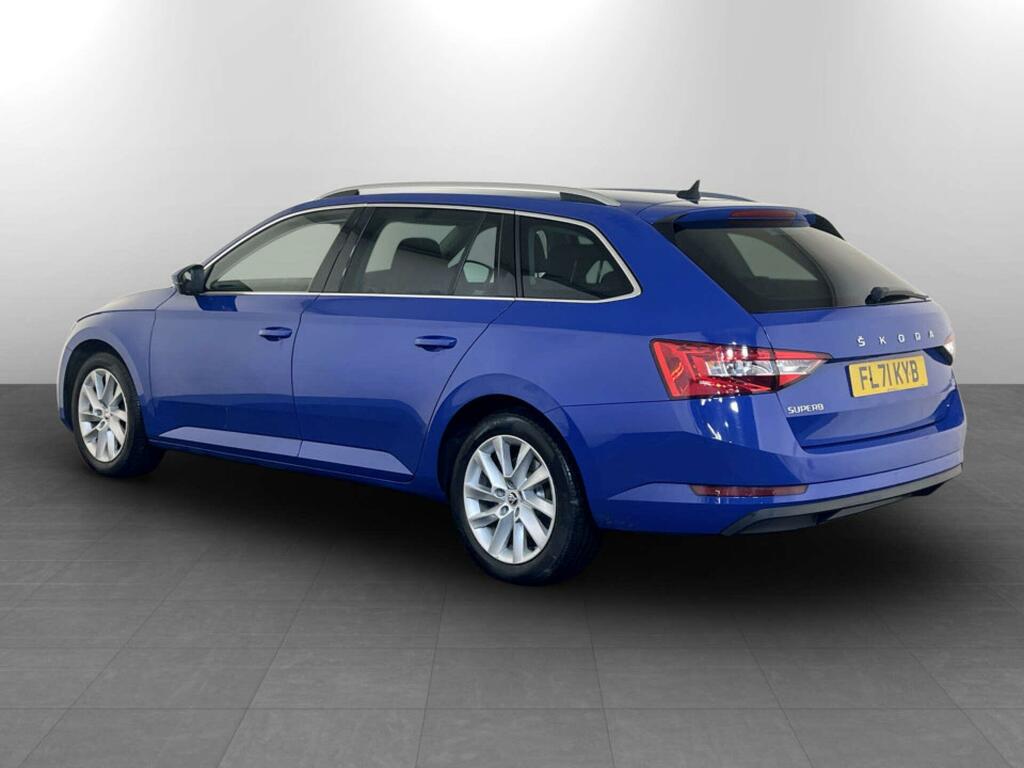 Skoda Superb 1.4 Tsi Iv 13Kwh Se Technology Estate P FL71KYB Blue #5