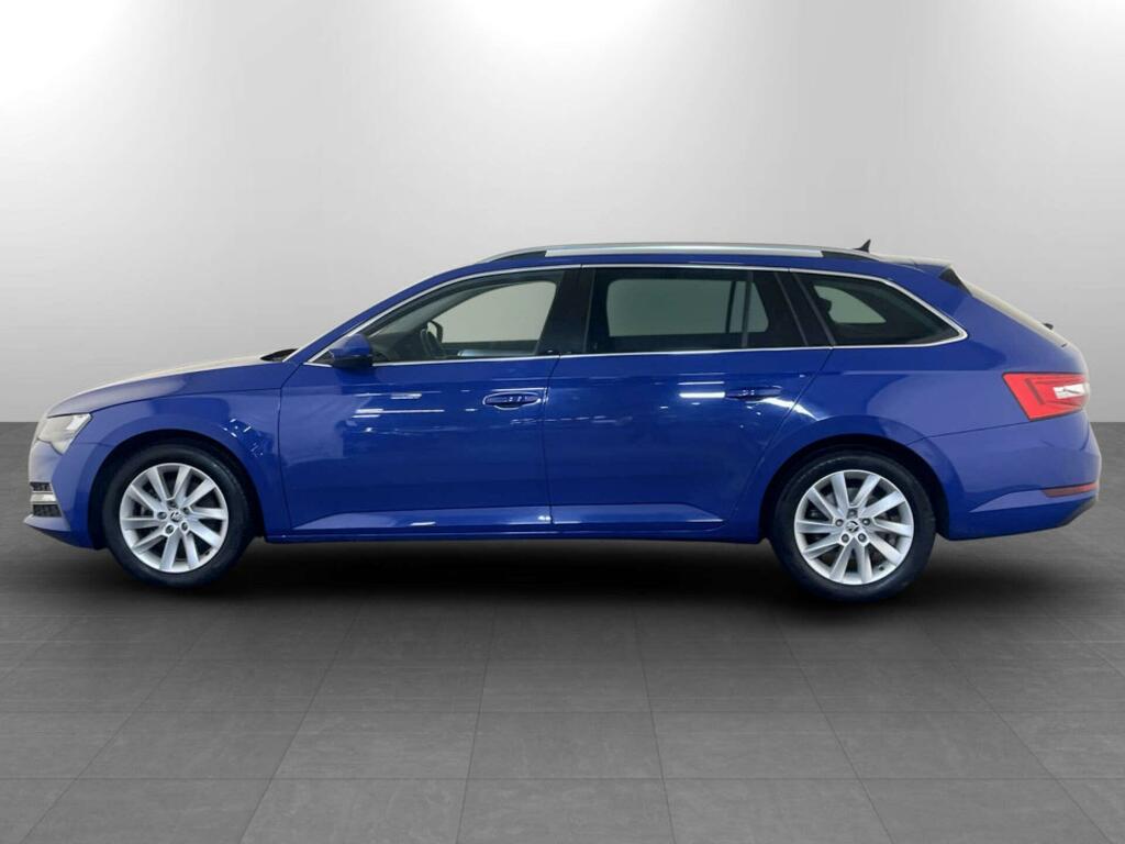 Skoda Superb 1.4 Tsi Iv 13Kwh Se Technology Estate P FL71KYB Blue #4