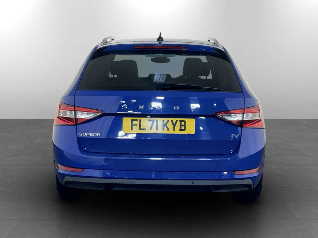 Skoda Superb 1.4 Tsi Iv 13Kwh Se Technology Estate P FL71KYB Blue #6