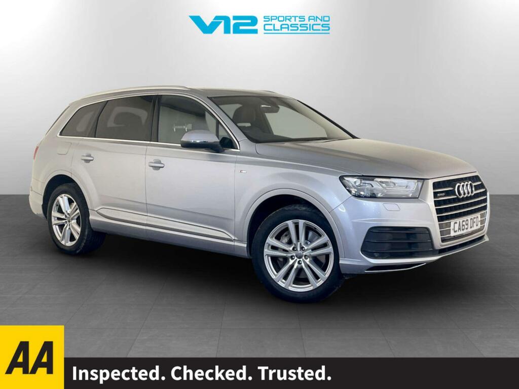 Audi Q7 3.0 Tdi V6 45 S Line Suv Tiptronic Quat Silver