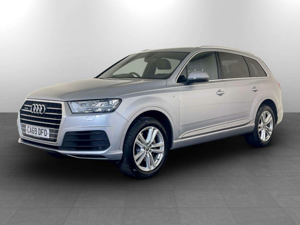 Audi Q7 3.0 Tdi V6 45 S Line Suv Tiptronic Quat CA69DFO Silver #4