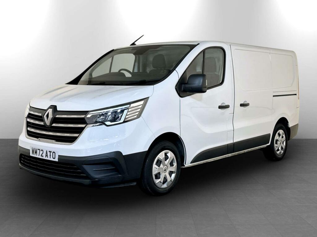 Renault Trafic 2.0 Dci Blue Sl28 Business Panel Van M WM72ATO White #3