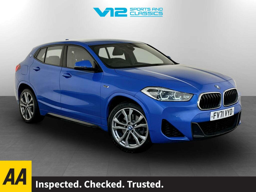 BMW X2 1.5 25E 10Kwh M Sport Suv Plug-in Hybri Blue