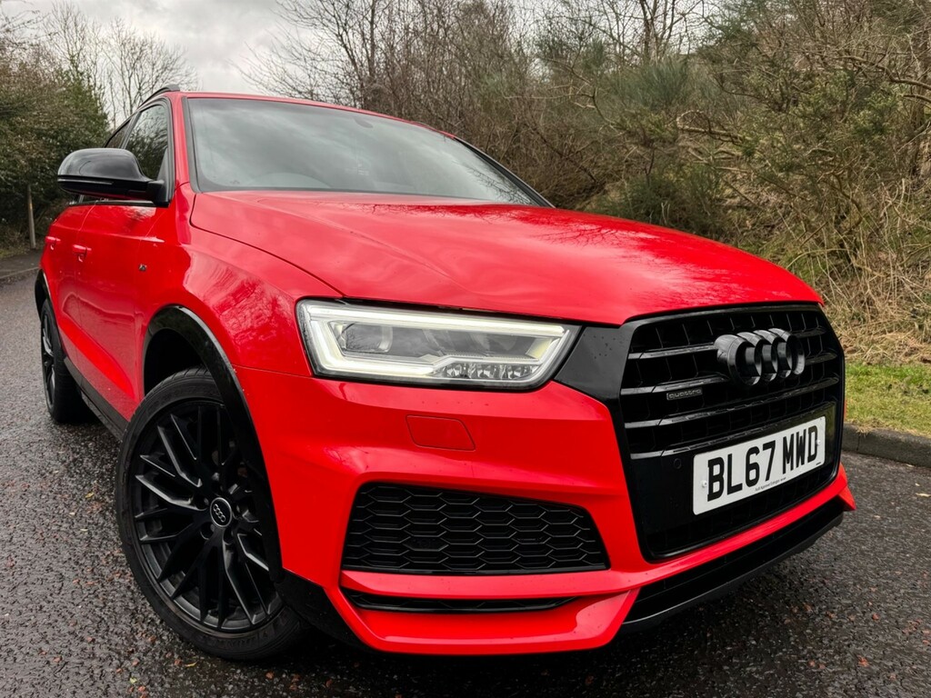 Audi Q3 2.0 Tdi Black Edition S Tronic Quattro Euro 6 Ss Red