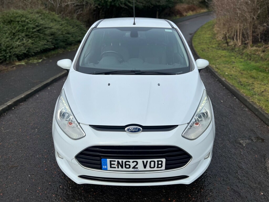 Ford B-Max 1.0T Ecoboost Titanium Euro 5 Ss EN62VOB White #5