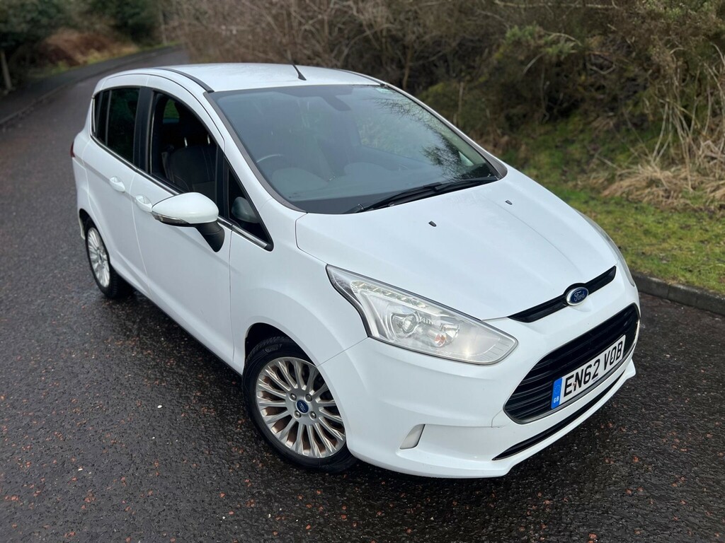 Ford B-Max 1.0T Ecoboost Titanium Euro 5 Ss White