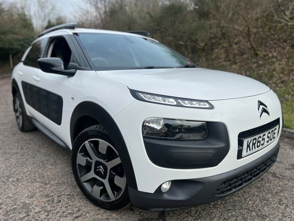 Citroen C4 Cactus 1.6 Bluehdi Flair Euro 6 KR65SOE White #5