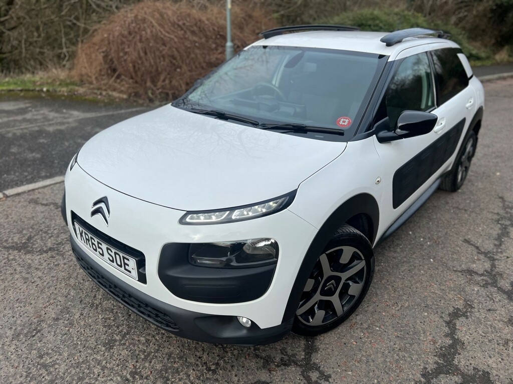 Citroen C4 Cactus 1.6 Bluehdi Flair Euro 6 KR65SOE White #3