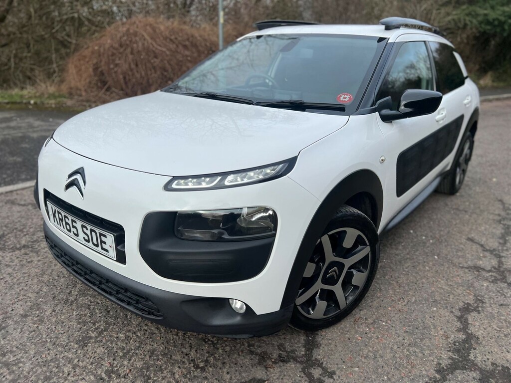 Citroen C4 Cactus 1.6 Bluehdi Flair Euro 6 KR65SOE White #6