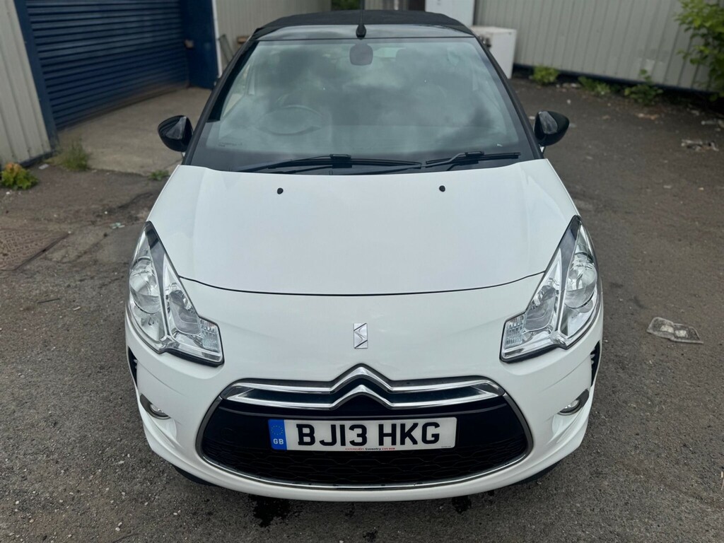 Citroen Ds3 Cabrio 1.6 Cabrio Vti Dstyle Plus Euro 5 BJ13HKG White #2