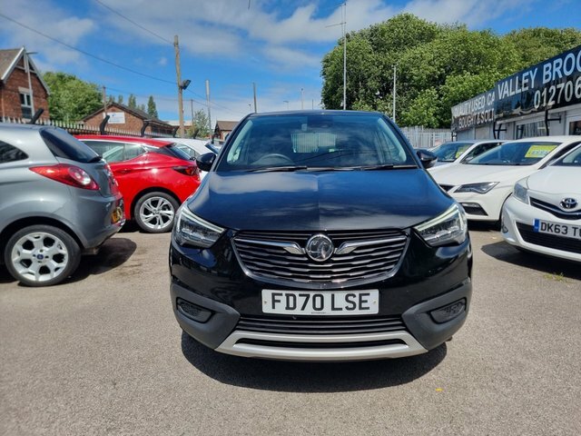 Vauxhall Crossland X 1.2 Griffin Suv Euro 6 S S 83 FD70LSE Black #3