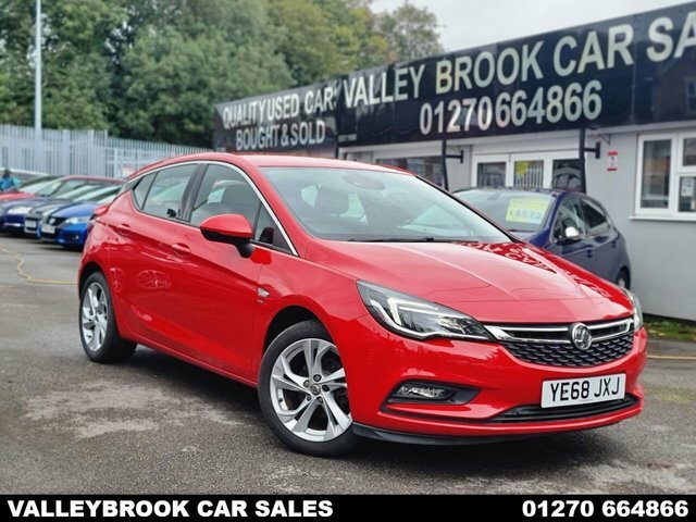 Vauxhall Astra 1.0I Turbo Ecotec Sri Nav Hatchback Man Red