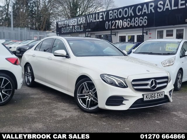 Mercedes-Benz E Class 2.0 E220d Amg Line Premium Saloon G-t White