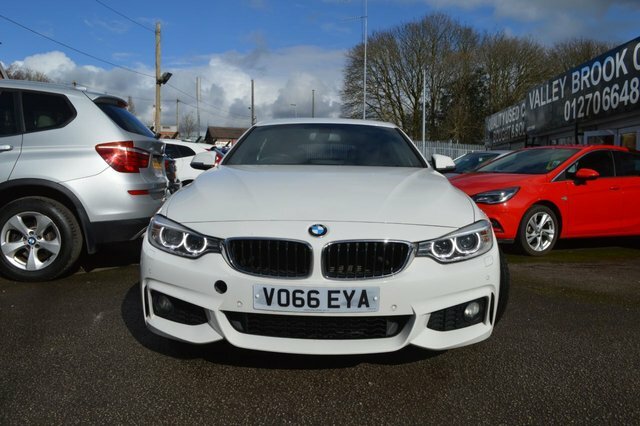 BMW 4 Series Gran Coupe 2.0 420D M Sport Hatchback Euro VO66EYA White #2