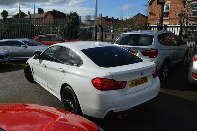 BMW 4 Series Gran Coupe 2.0 420D M Sport Hatchback Euro VO66EYA White #4