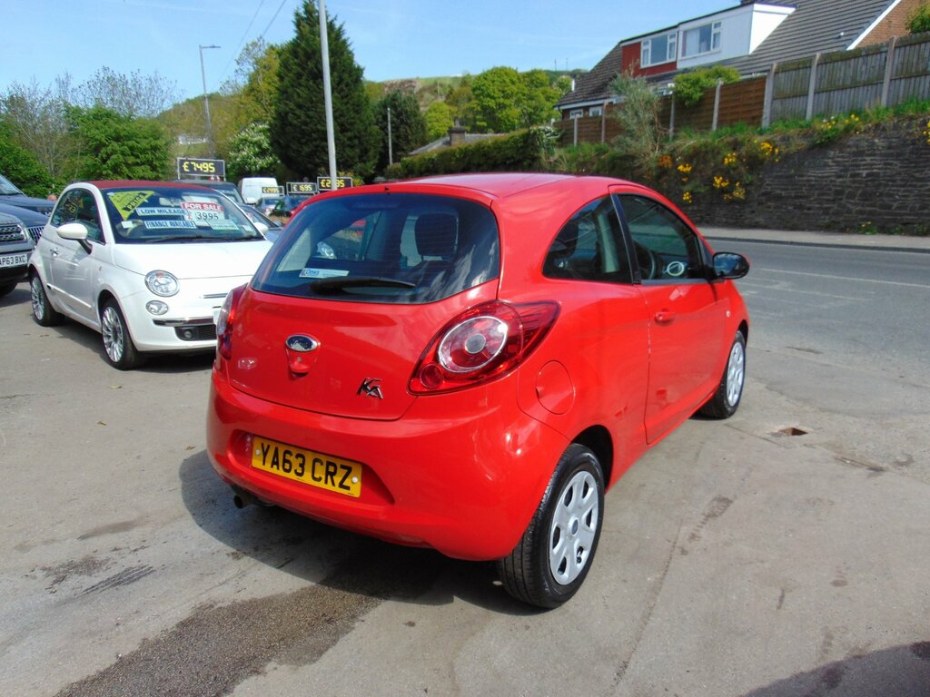Ford KA Edge 3-Door YA63CRZ Red #4