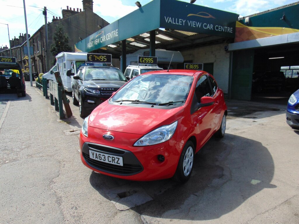 Ford KA Edge 3-Door YA63CRZ Red #2