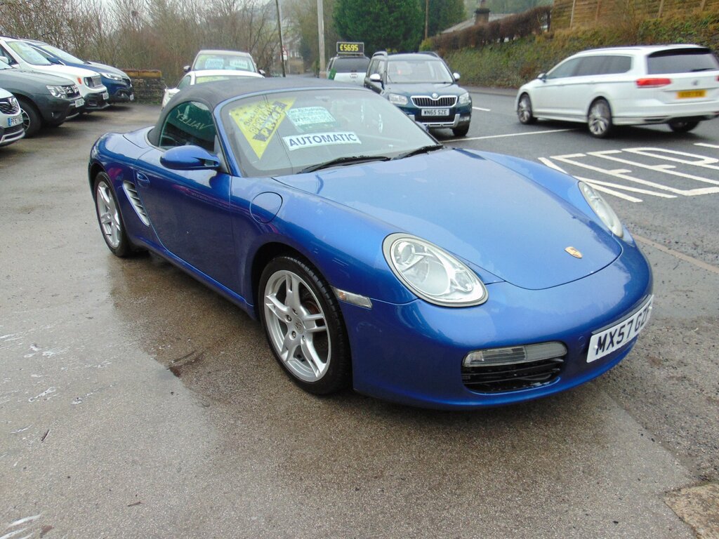 Porsche Boxster 2.7 987 Convertible Tiptronic S 242 G Blue