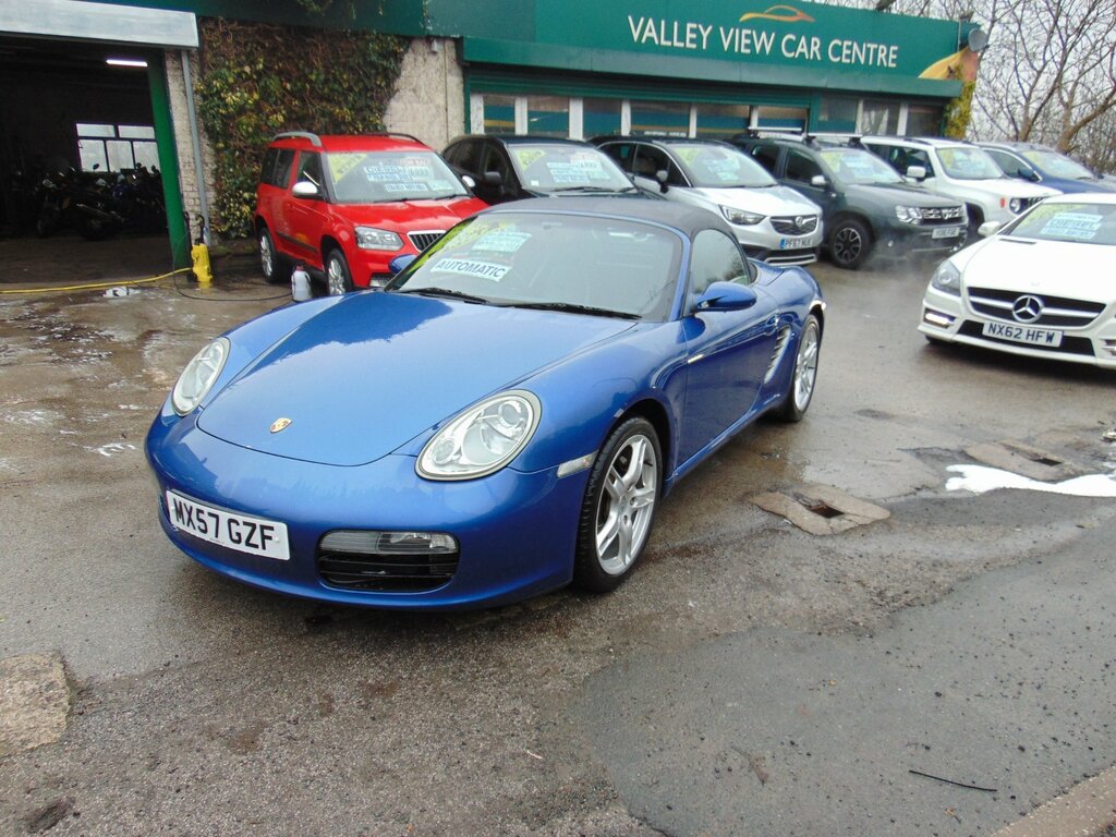 Porsche Boxster 2.7 987 Convertible Tiptronic S 242 G Blue #2