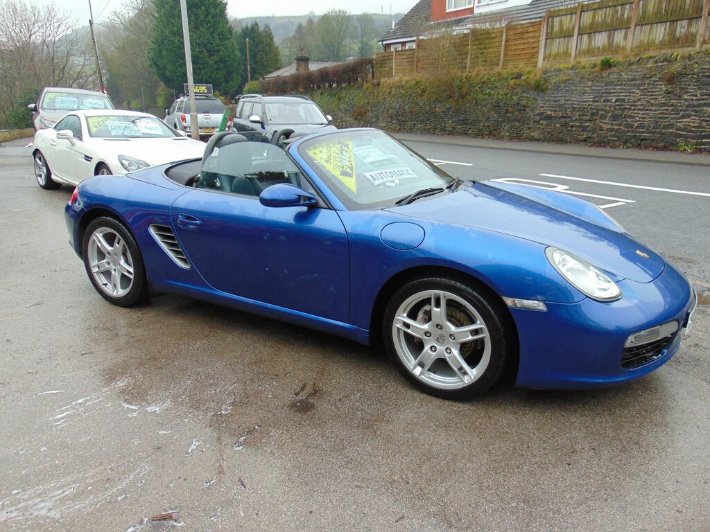 Porsche Boxster 2.7 987 Convertible Tiptronic S 242 G Blue #5