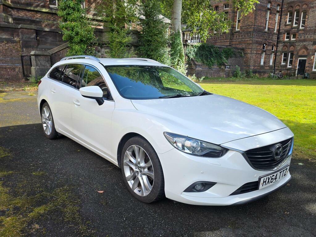 Mazda 6 2.2 Skyactiv-d Sport Nav Tourer Euro 6 S S White