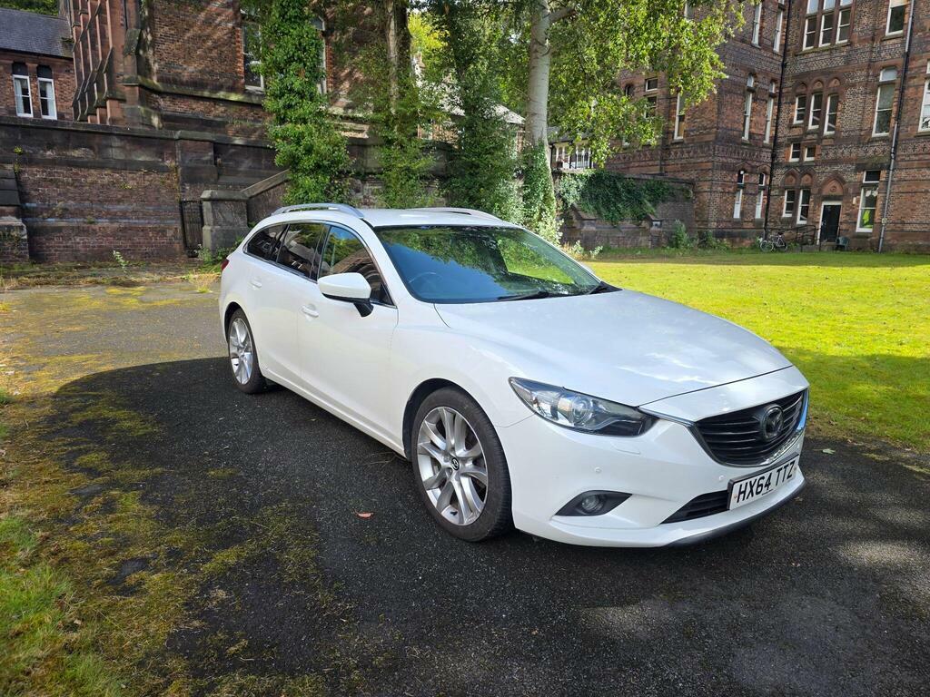 Mazda 6 2.2 Skyactiv-d Sport Nav Tourer Euro 6 S S White #5