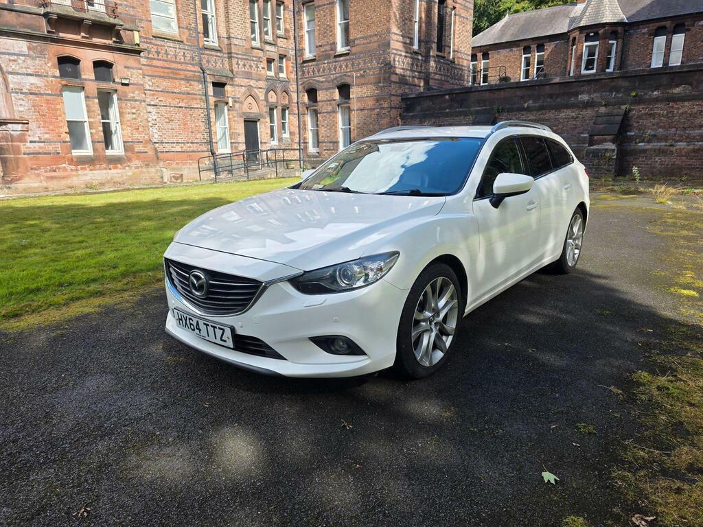 Mazda 6 2.2 Skyactiv-d Sport Nav Tourer Euro 6 S S White #3