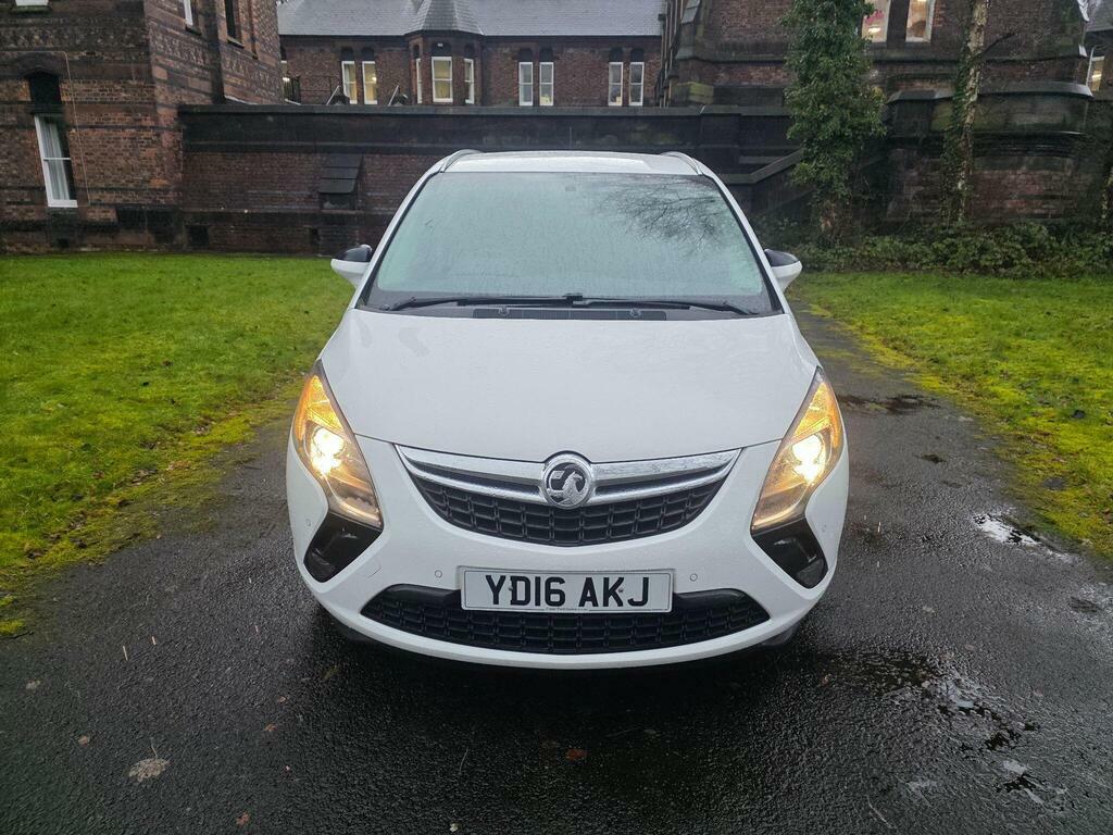 Vauxhall Zafira Tourer 1.4I Turbo Sri Euro 6 White #2