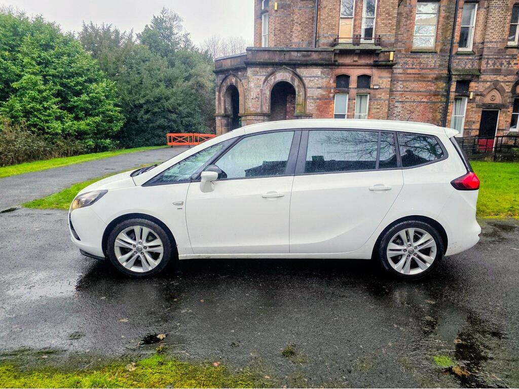 Vauxhall Zafira Tourer 1.4I Turbo Sri Euro 6 White #6