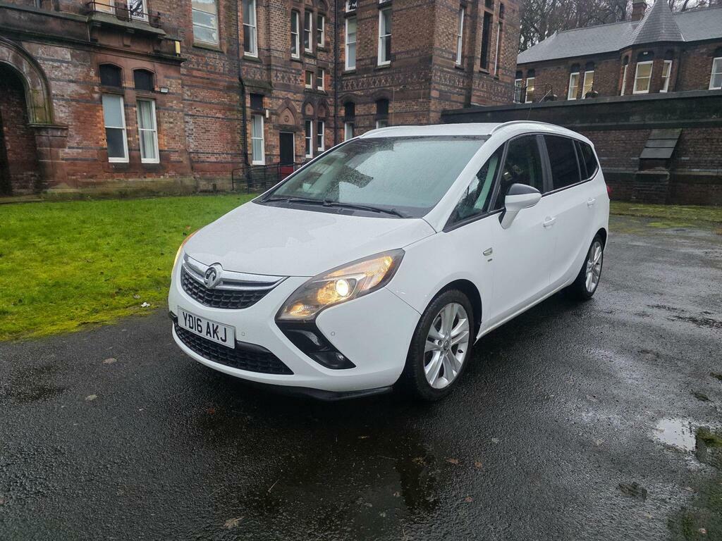 Vauxhall Zafira Tourer 1.4I Turbo Sri Euro 6 White #3
