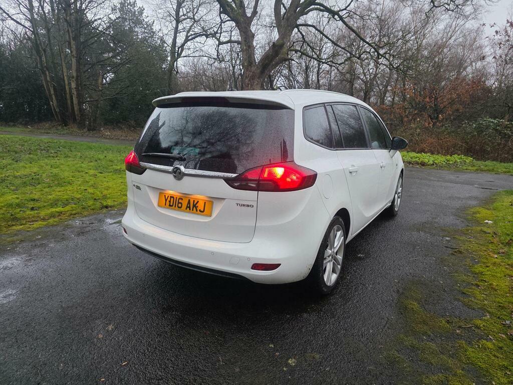 Vauxhall Zafira Tourer 1.4I Turbo Sri Euro 6 White #5