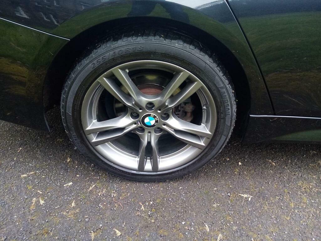 BMW 3 Series 2.0 320D M Sport Saloon  Black #2