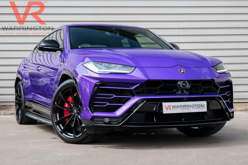 Lamborghini Urus Suv Purple