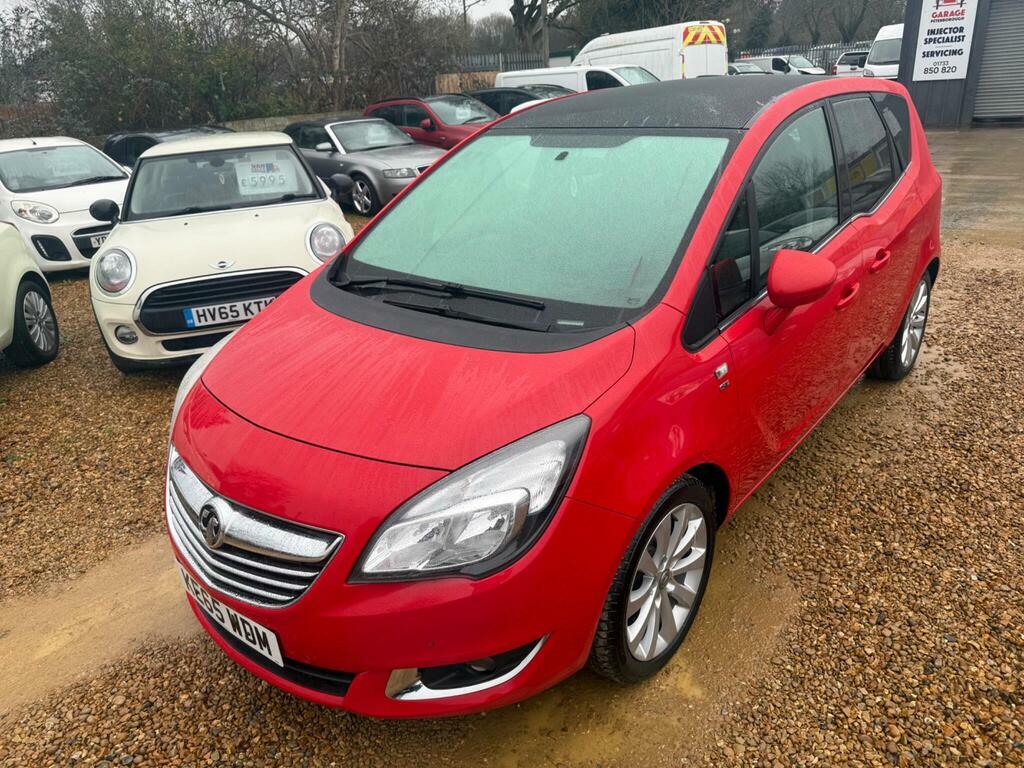 Vauxhall Meriva 1.4I Se Euro 6 Red