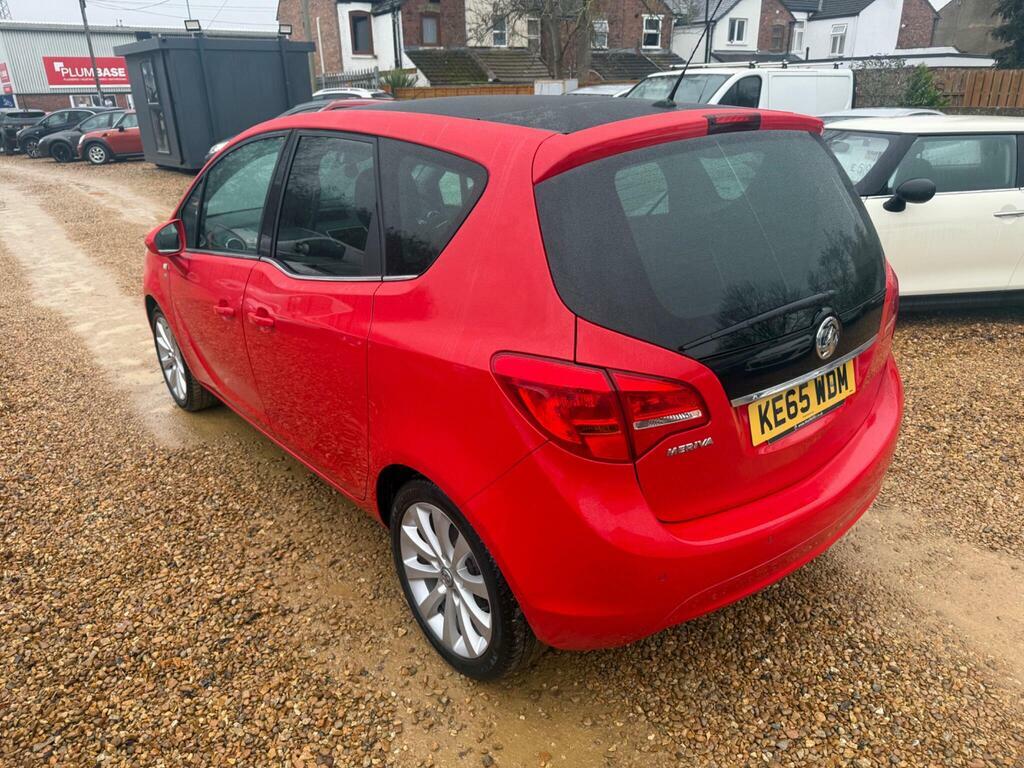 Vauxhall Meriva 1.4I Se Euro 6 Red #4