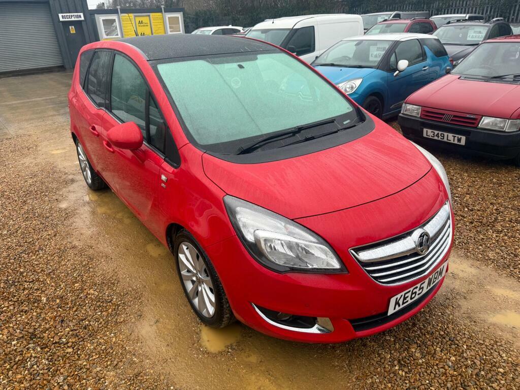 Vauxhall Meriva 1.4I Se Euro 6 Red #2
