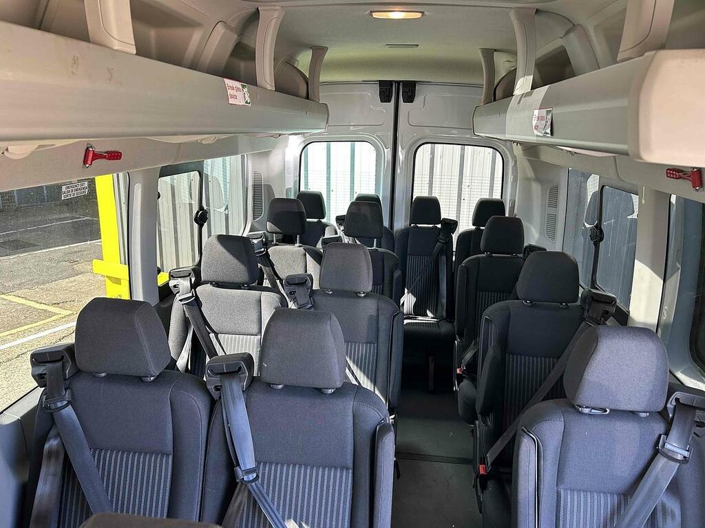 Ford Transit Custom 2.2 Tdci 460 Hdt Trend L4 H3 17 Seats CP67DSX White #5