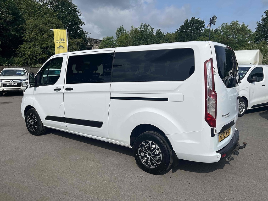 Ford Transit Custom 2.0 320 Ecoblue Trend Kombi L1 H1 Euro 6 Ss YT20XHC White #6