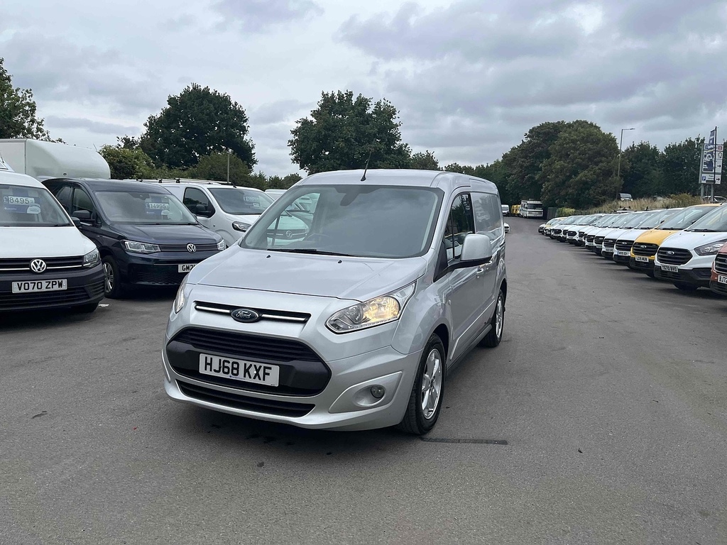 Ford Transit Connect 1.5 200 Ecoblue Limited Panel Van Manua HJ68KXF Silver #3