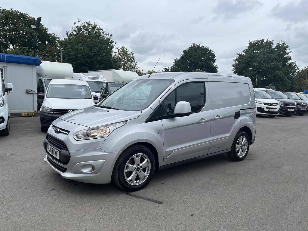 Ford Transit Connect 1.5 200 Ecoblue Limited Panel Van Manua HJ68KXF Silver #6
