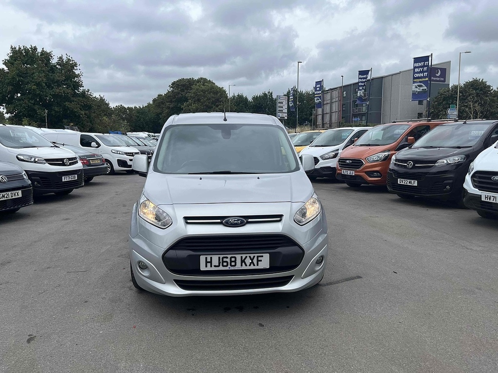 Ford Transit Connect 1.5 200 Ecoblue Limited Panel Van Manua HJ68KXF Silver #2